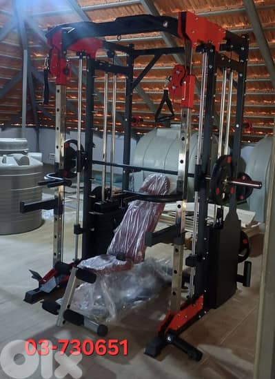 3 items / multi-functional smith machine