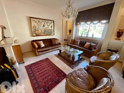 180 SQM Furnished Apartment for Sale in Sahel Alma with Sea View