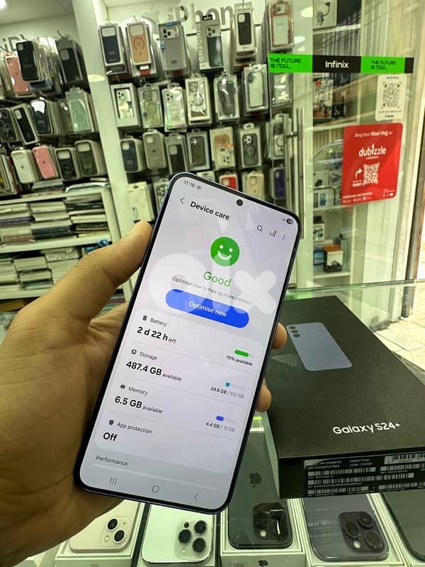 S24 plus 512g like new with box 2