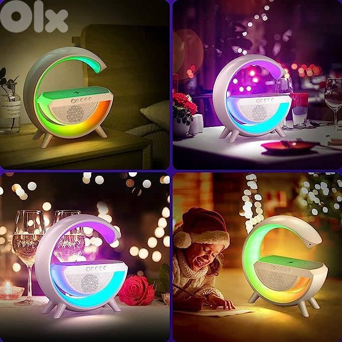 G Speaker Lamp – APP Control 3 in 1 Multi-Function Bluetooth Speaker W 5