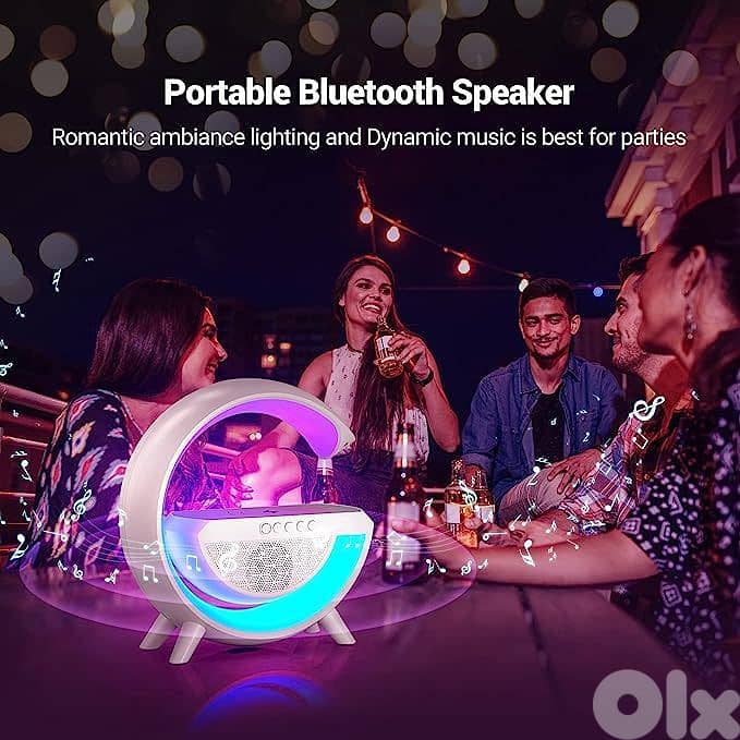 G Speaker Lamp – APP Control 3 in 1 Multi-Function Bluetooth Speaker W 6