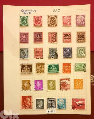 Germany Reich Nazi 30 stamps Lot# B-262