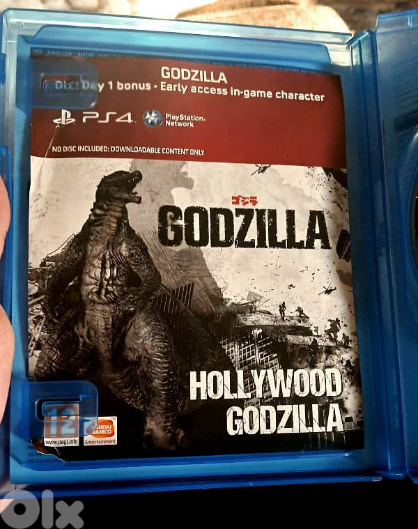 RARE Godzilla PS4 - PAL - Complete (CIB) - Collector's Item 3