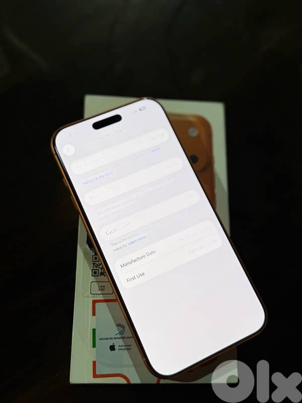 Original 17 Pro Max 256GB 1Sim+ESim Like New 2