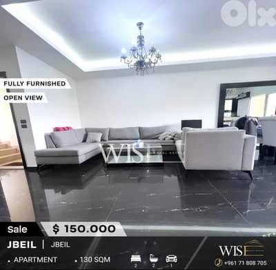 130 SQM fully furnished Apartment for SALE in Halat-Jbeil !