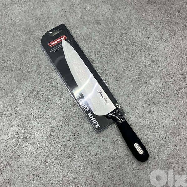 danny home 8" stainless steel chef knife 1