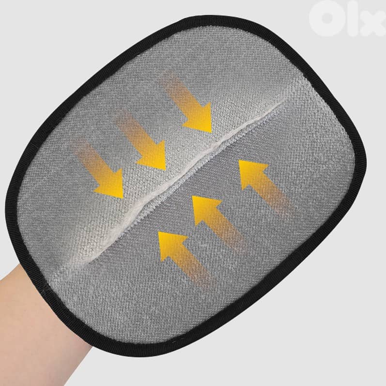 Two-Way Brush Pet Hair Removal Gloves 1