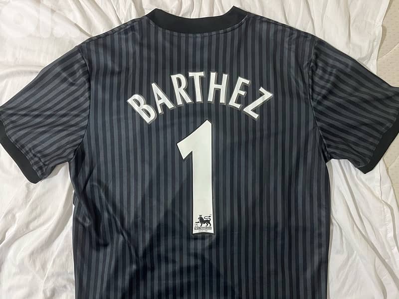 Manchester United Barthez goalkeeper historian jersey 2