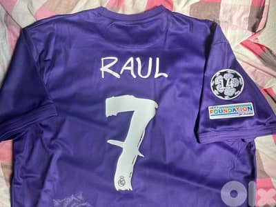 Real Madrid raul 7 limited edition kit