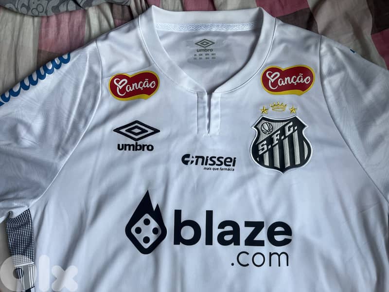 santos neymar jr 2024 umbro kit 1