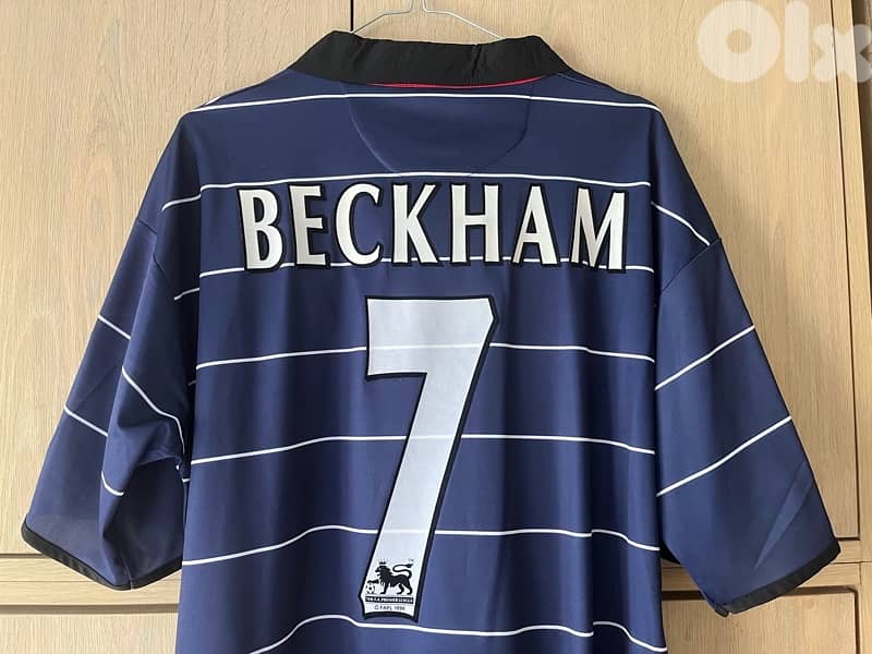 Manchester United 1999 kit beckham 7 1