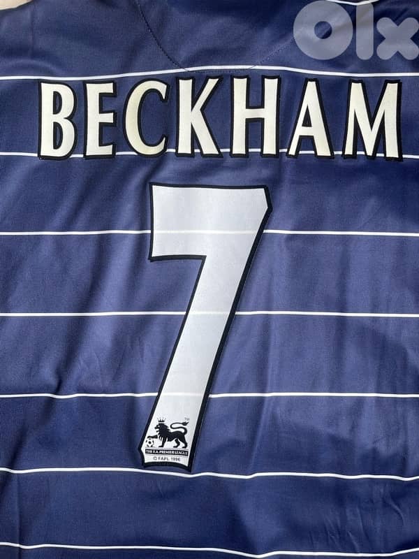 Manchester United 1999 kit beckham 7 3