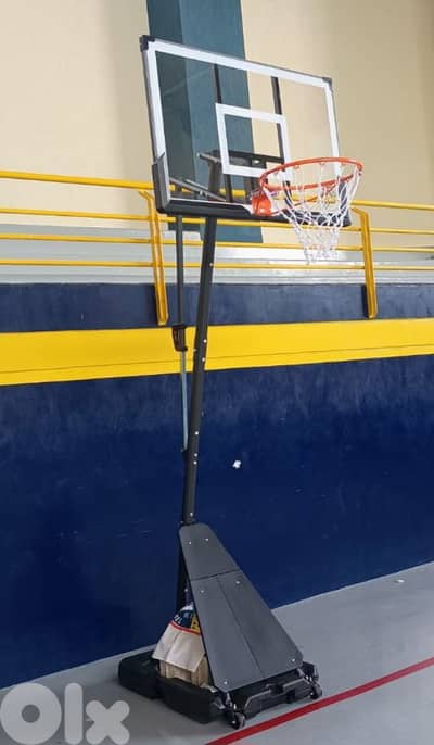 movable basketball hoop (Backboard 120x80cm)