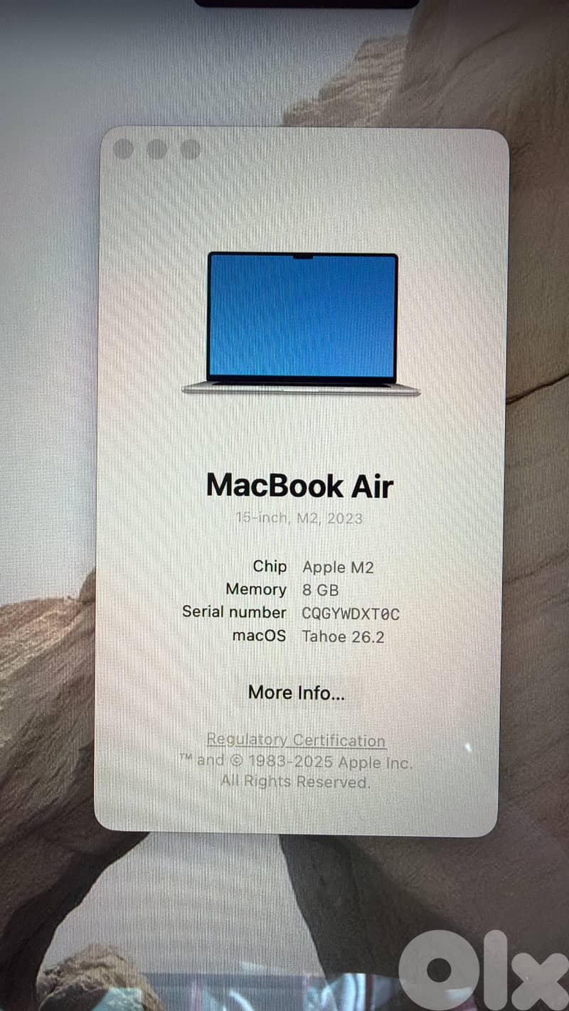 MacBook Air M2 15-inch – Excellent Condition 2