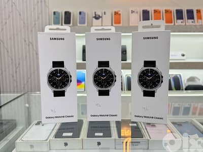 Available Samsung watch 8 classic 46 mm Open box still new 0 scratches