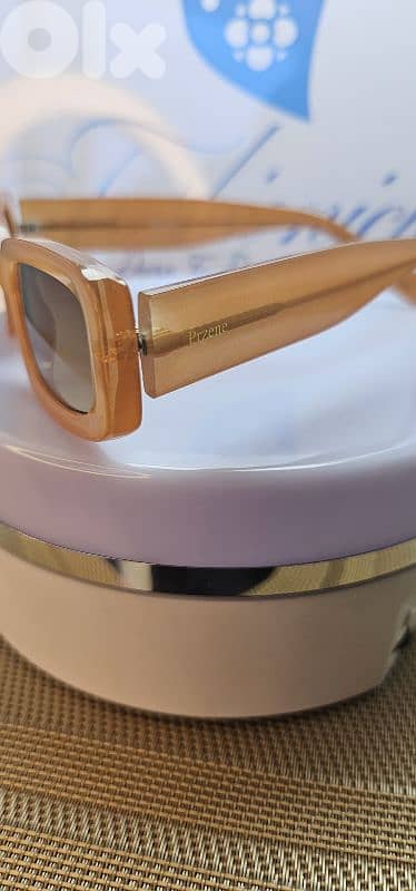 Przene Retro Mid -size rectangular women  sunglasses 4