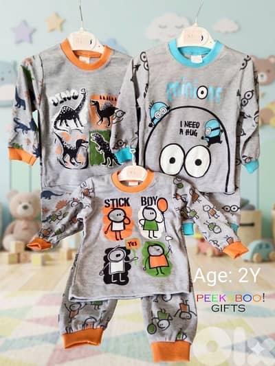 Boys Set 3 Pcs Age 2 Years
