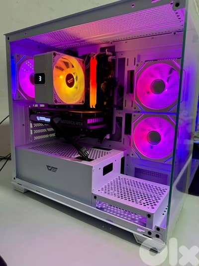 White Gaming PC – RTX 4060 8GB | i5-13400F | RGB Build