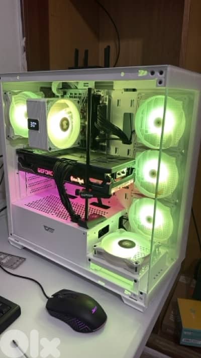 Gaming PC i5-14400F RTX 3080 10GB DDR5 – White Build