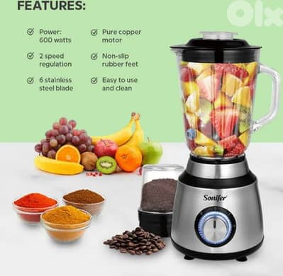 Blender ,used 9 times