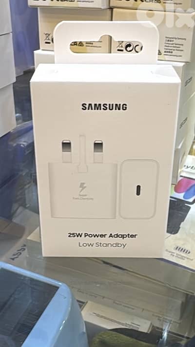 Samsung 25w pd adapter usb-c 3 pin white
