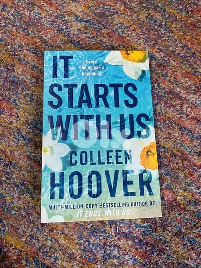 Bestselling It Starts With Us Colleen Hoover Original Book