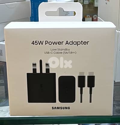 Samsung 45W pd power adapter 3pin with cable