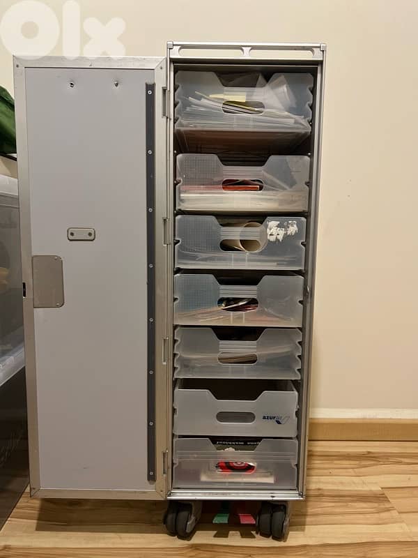 HEAVY DUTY TROLLEY + 7 DRAWERS 7