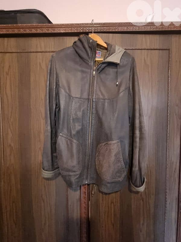 Real Leather Jacket 1