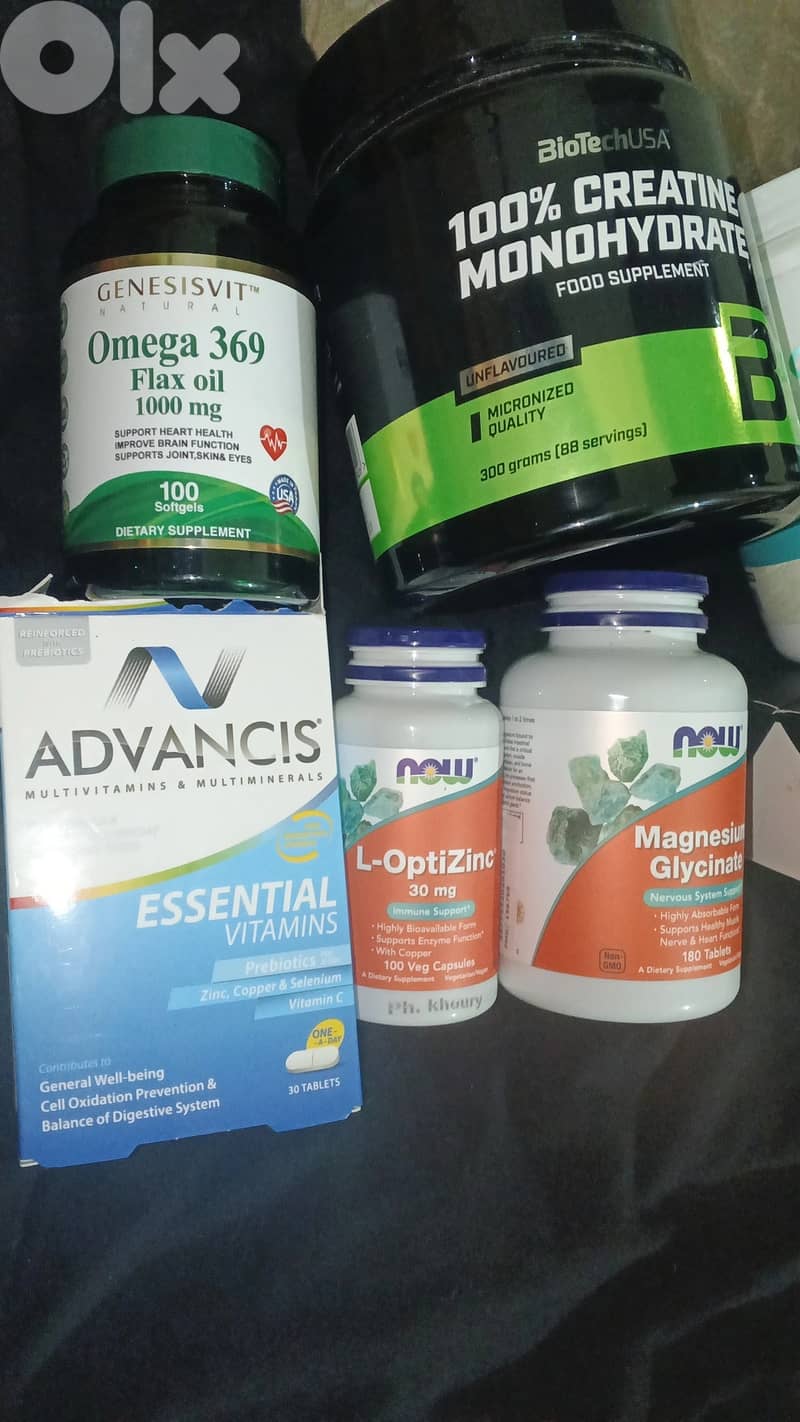 Supplements worth of 270$ 1