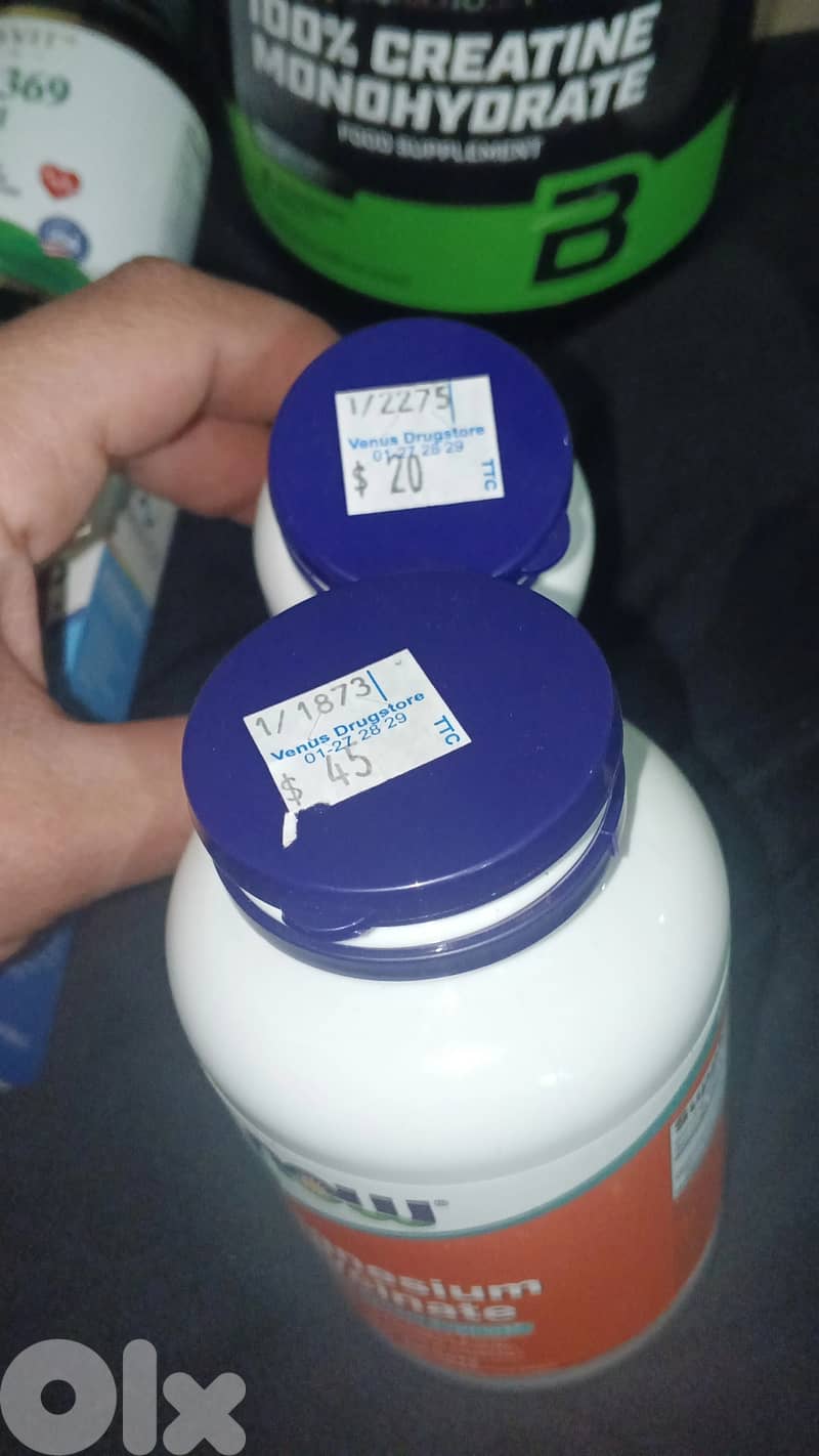 Supplements worth of 270$ 3