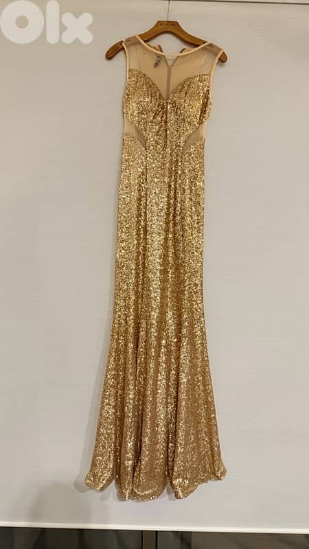 gold dress 1
