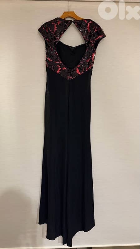 black and red formal dress 2