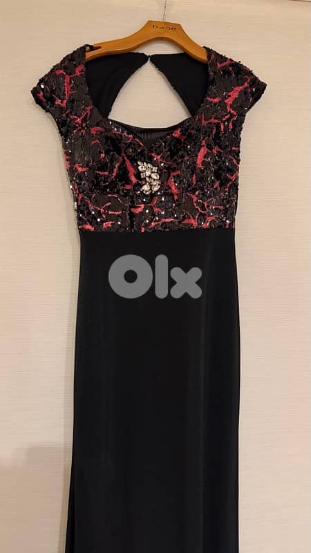 black and red formal dress 6