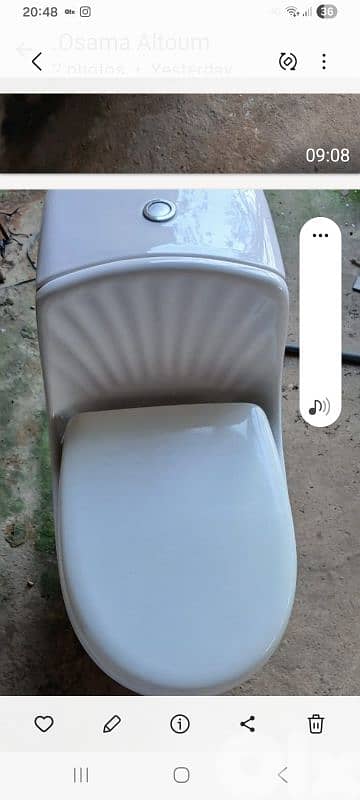 كرسي ايطالي شبه جديد