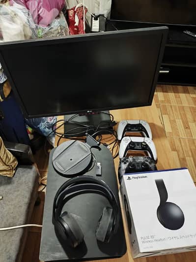 ps5 fat digital edition used with accessories please read description