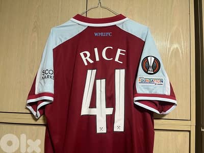 westam united rice 41 umbro kit