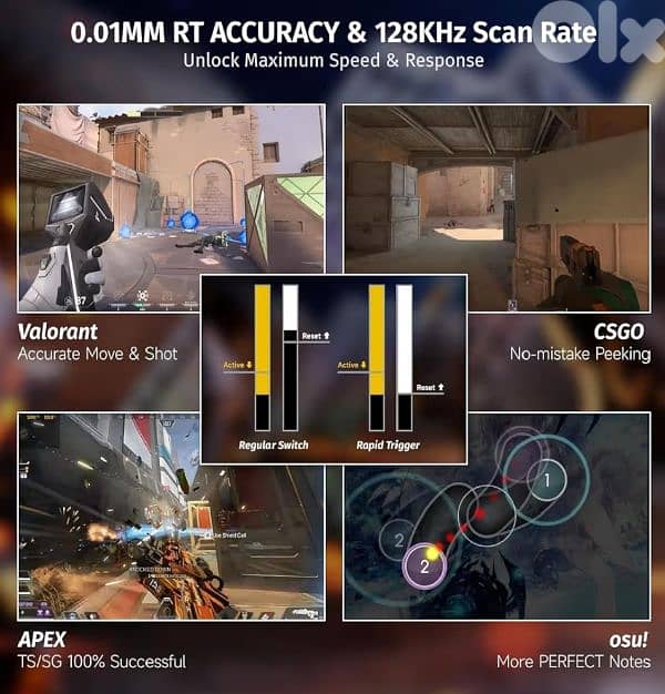 Attack shark x68 he Moonlight night 3