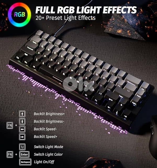 Attack shark x68 he Moonlight night 5