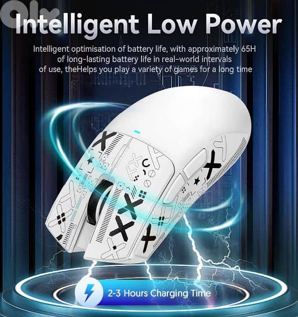 Attack shark X11 white + arm sleeve 4