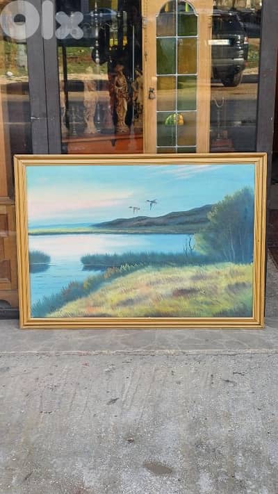 لوحة رسم زيتي