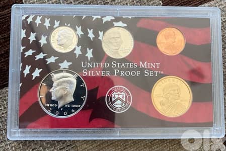 مجموعة أميركي ٩٠٪؜ فضة من ١ سنت إلى ١$  صك سان فرانسيسكو سنة ٢٠٠٦