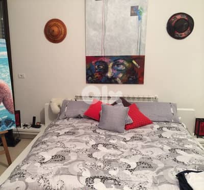 full modern Japanese style bedroom white wooden