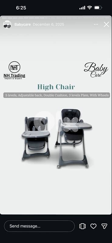 baby high chair