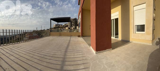 Terrace + View + Brand New apartment for Sale in HBOUB - JBEIL.