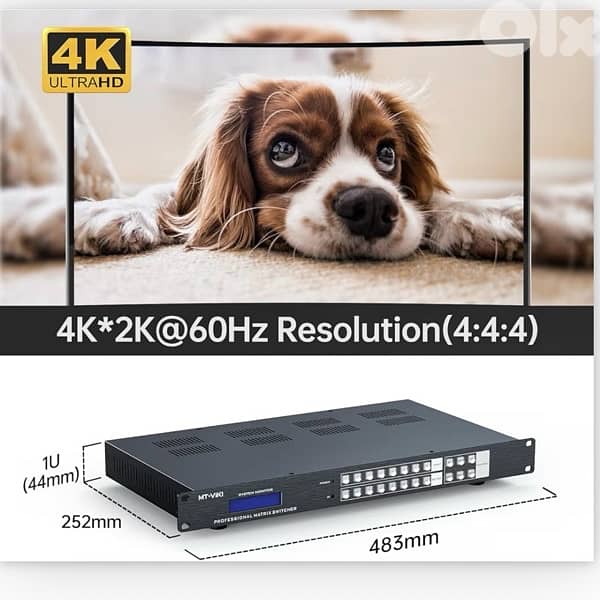 HDMI Matrix Switcher Splitter 8x8 4