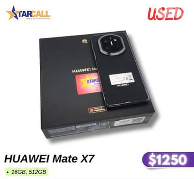 Huawei mate x7 barely used