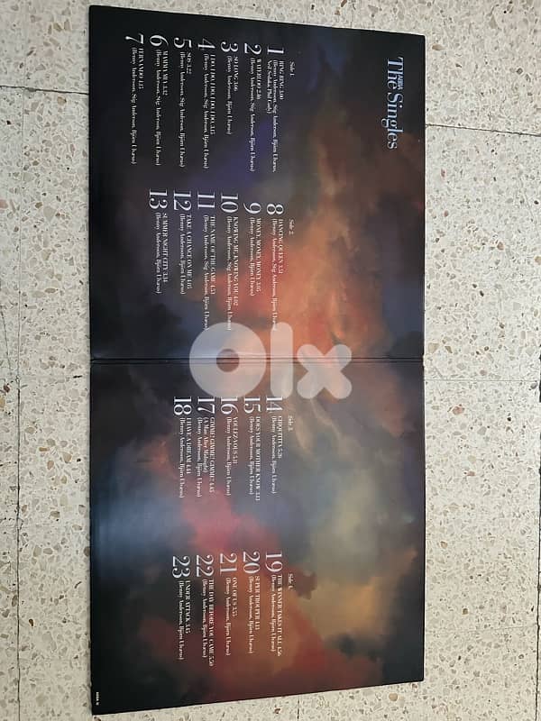 The Singles vinyl by ABBA 1