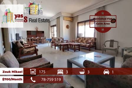 Jounieh 175m2 | Well Maintained | Open View | Rent | Furnished | EH/YV