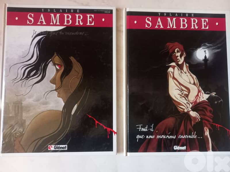 Sambre french BD 5 volumes 1